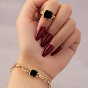 Gold Bracelet + Gold Ring